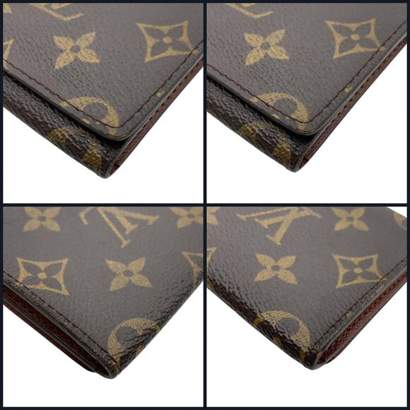 VTG Louis Vuitton Monogram Envelope Carte De Vistie Card Holder Wallet W/Box - Picture 12 of 15